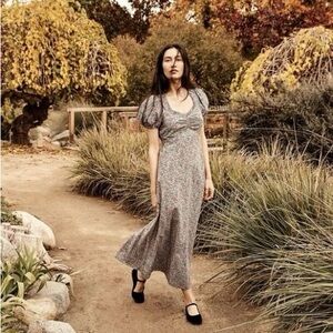 Doen Dree Dress - White Jardin - Medium